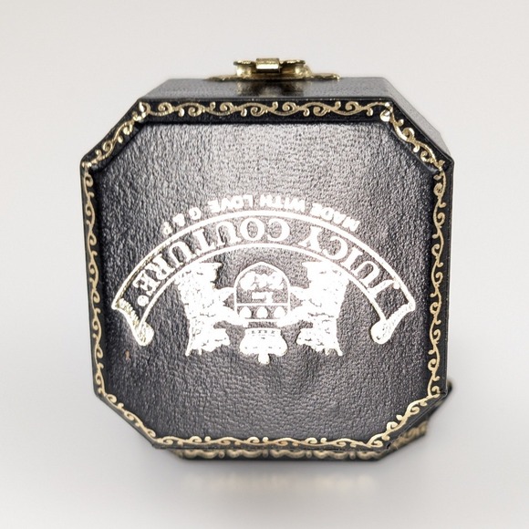 Vtg Y2K Juicy Couture Ruby Red Gold Crown Charm Pendant Box 2004 YJRU0001 - Picture 5 of 11